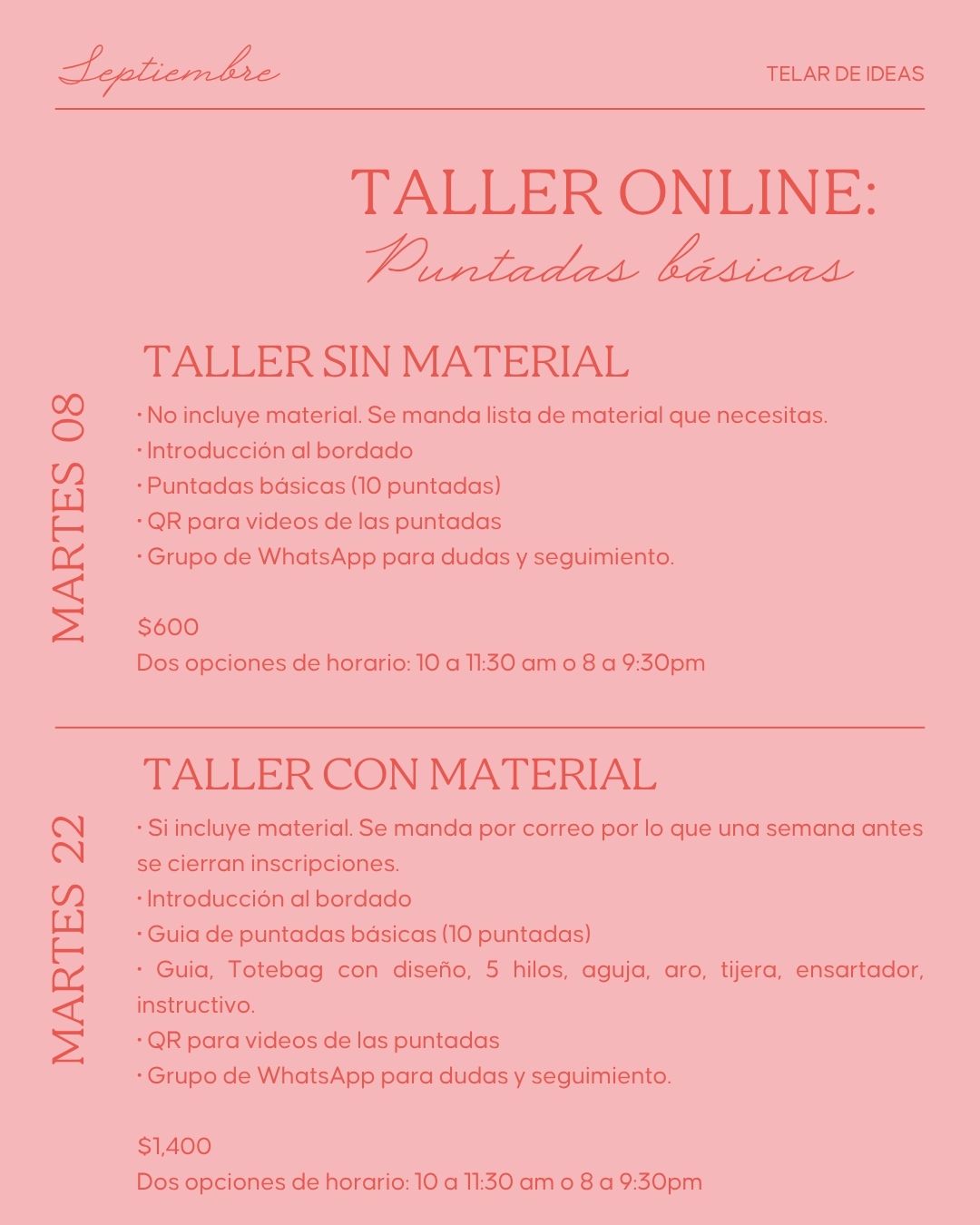 TALLER ONLINE 08 SEP AM (SIN MATERIAL)